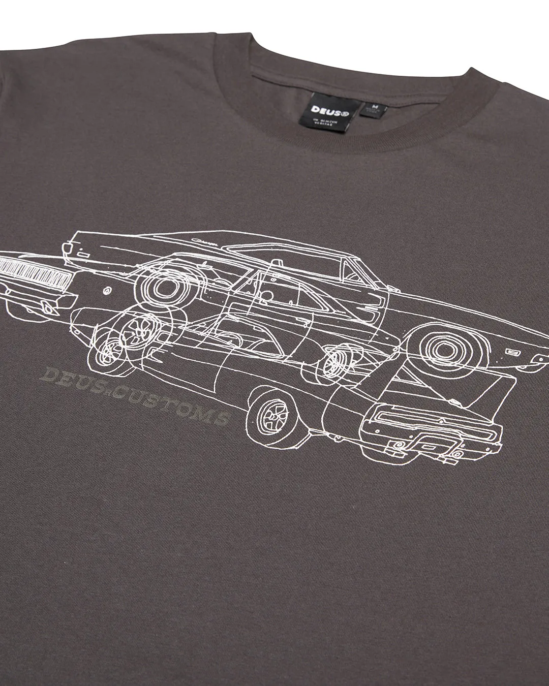 Charger Tee - Anthracite