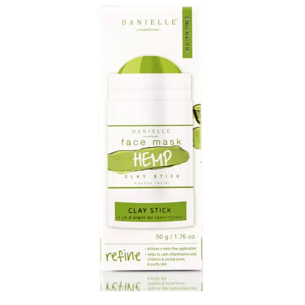 Danielle Creations Face Mask Hemp Clay Stick 50g