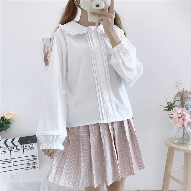 Lolita Peter Pan Long Sleeve Blouse