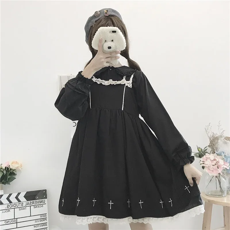 Lolita Peter Pan Long Sleeve Blouse