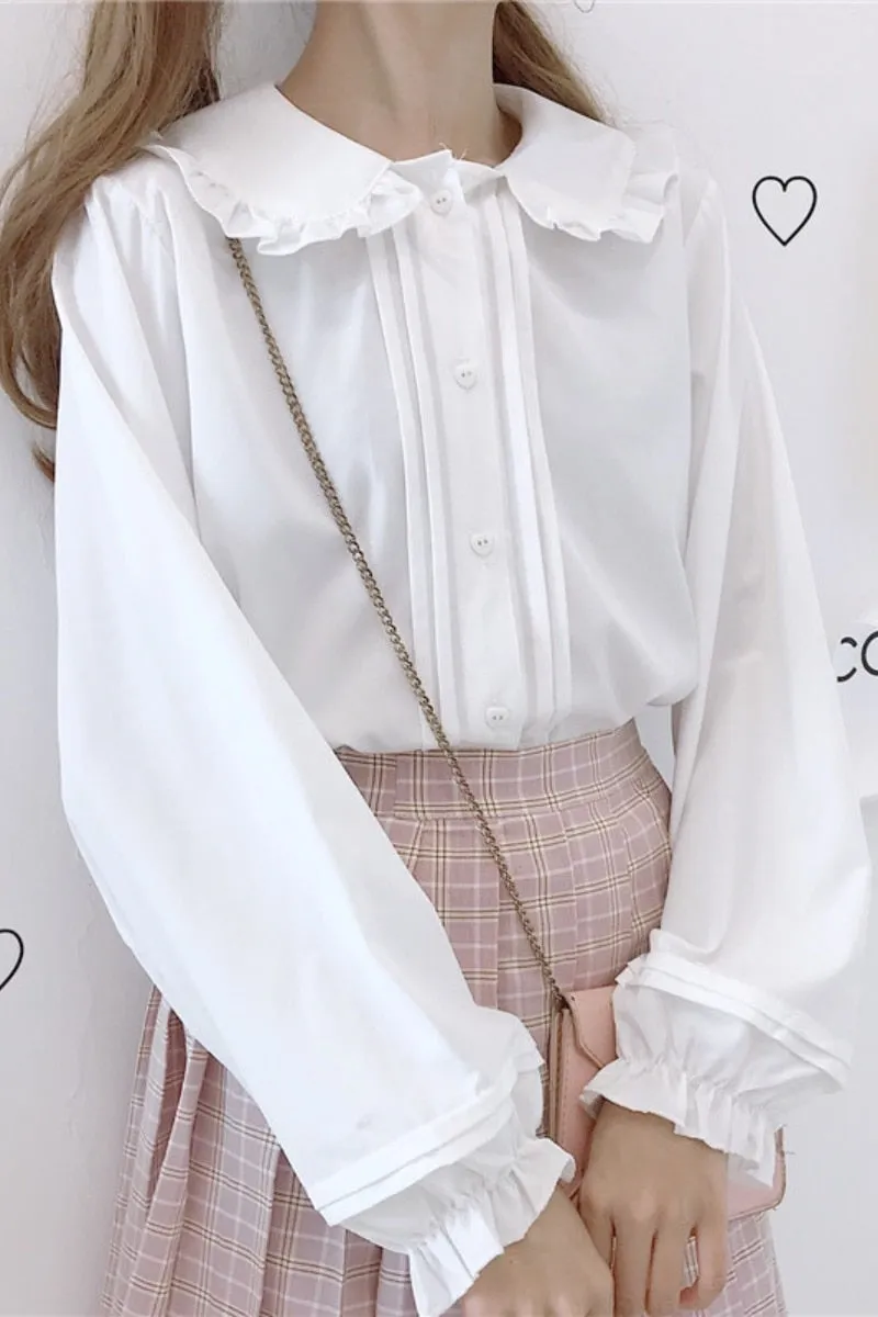 Lolita Peter Pan Long Sleeve Blouse