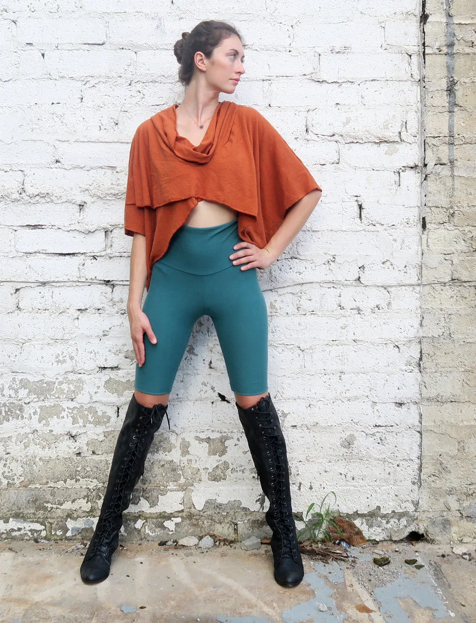Nomad Petal Front Cropped Kaftan