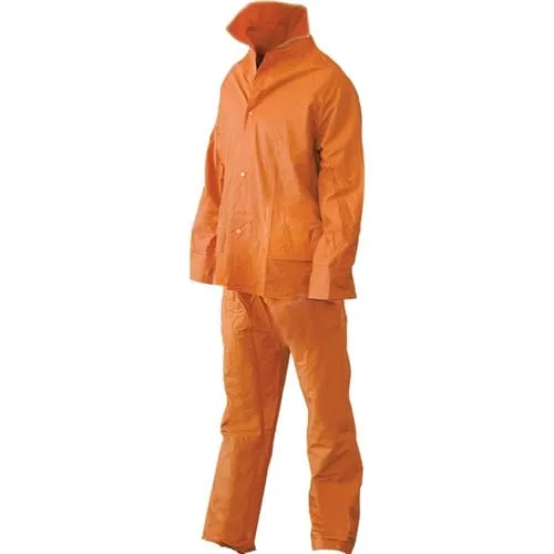 RAINSUIT PVC HIGH VIS ORANGE