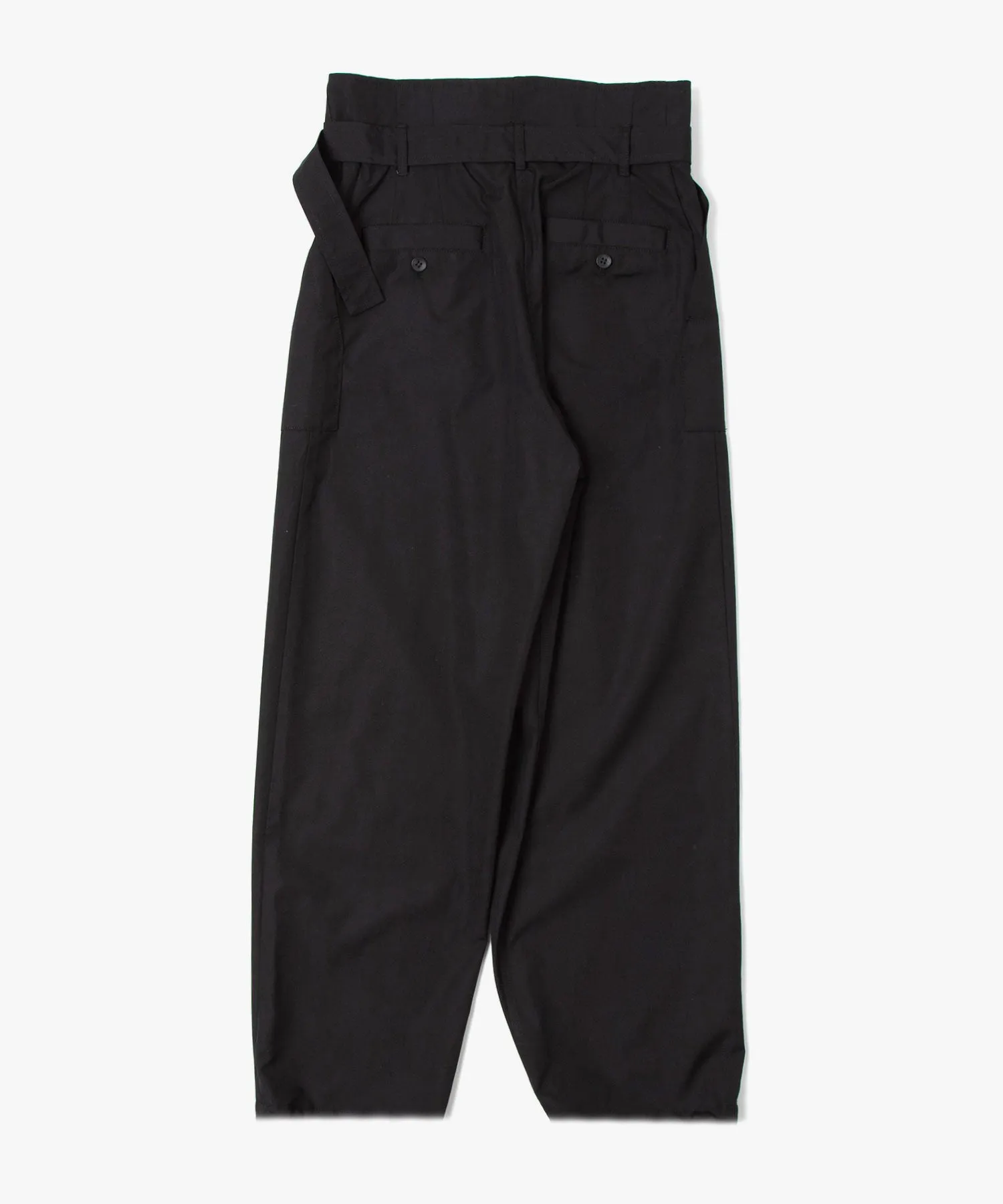 Recycle Polyester / Cotton Twisted Pants