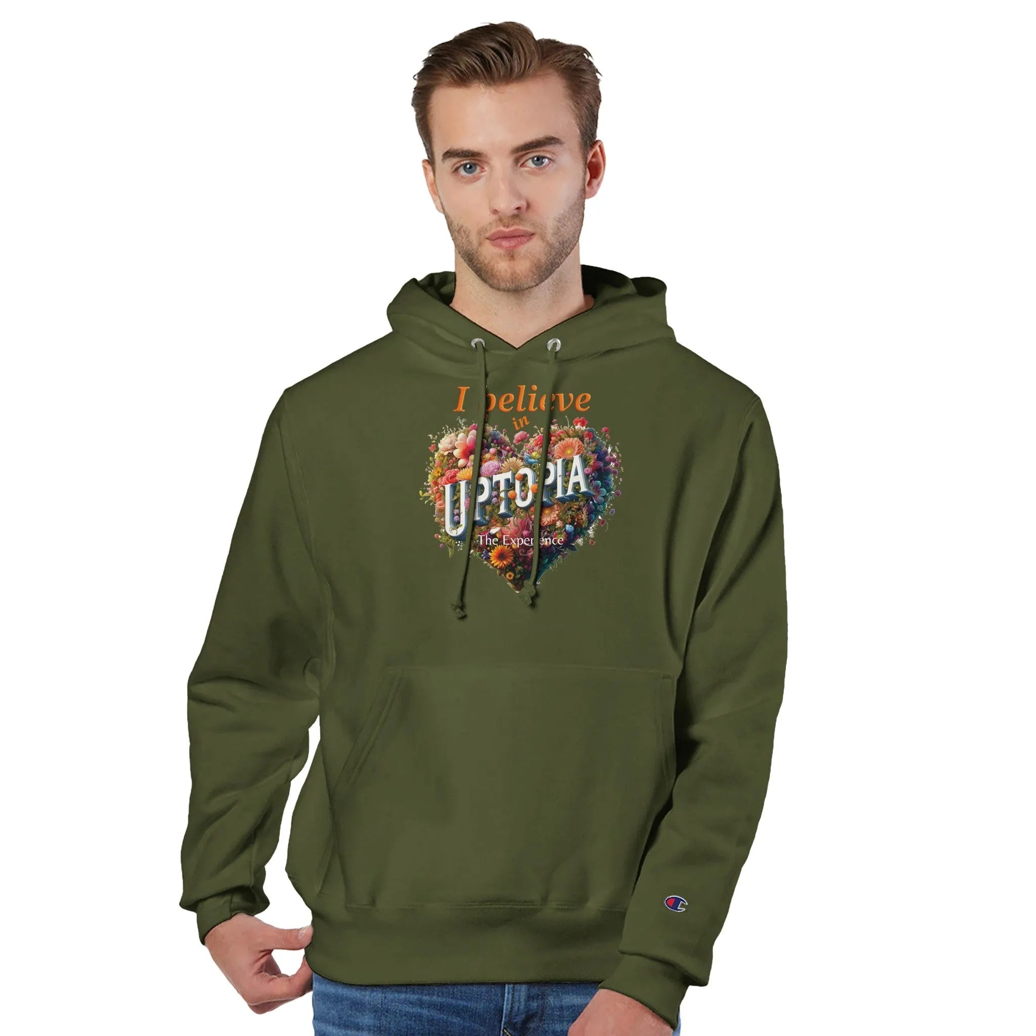 Recycled polyester Unisex Pullover Hoodie | Champion S1051