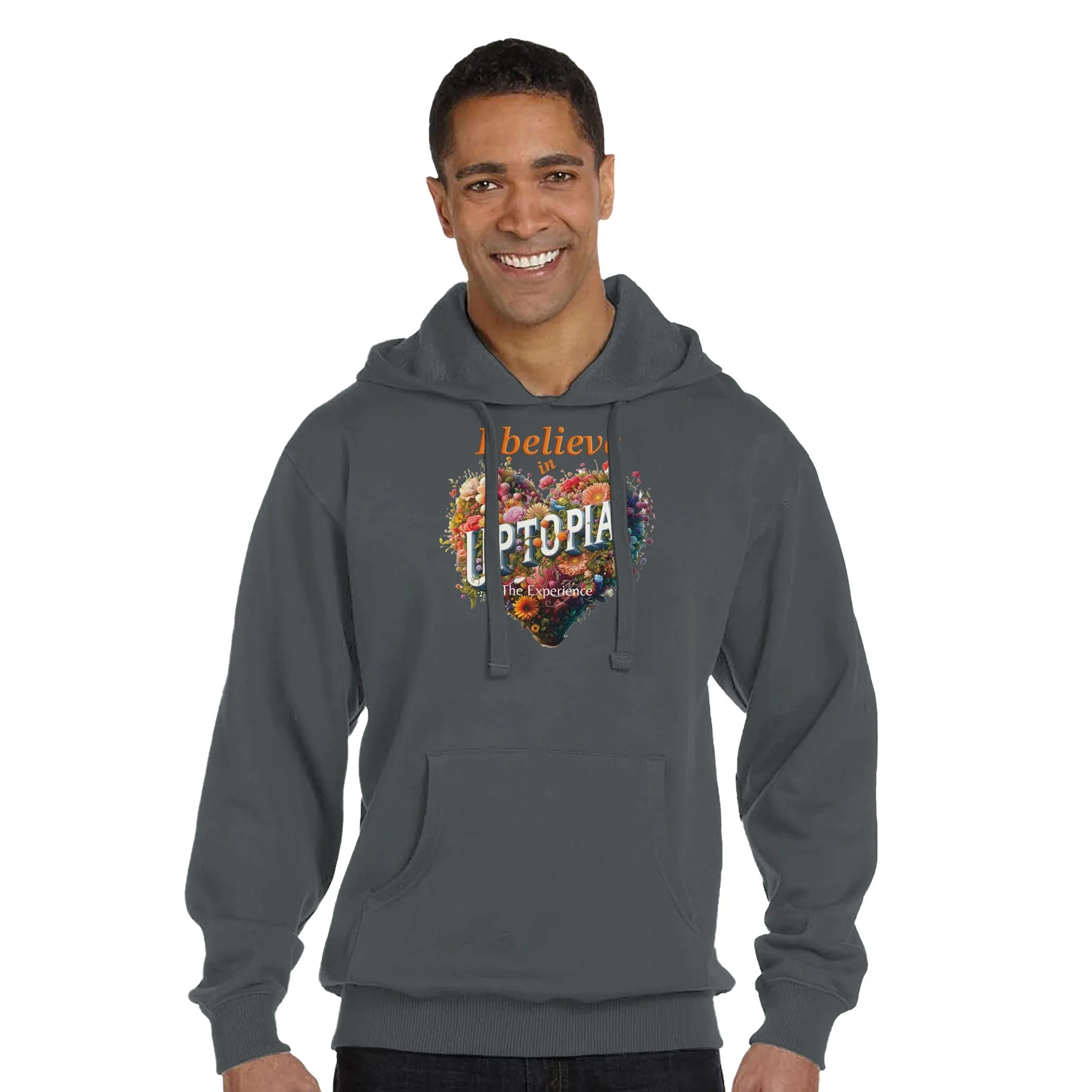 Recycled Polyester Unisex Pullover Hoodie | Econscious EC5500