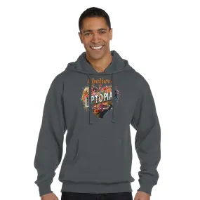 Recycled Polyester Unisex Pullover Hoodie | Econscious EC5500