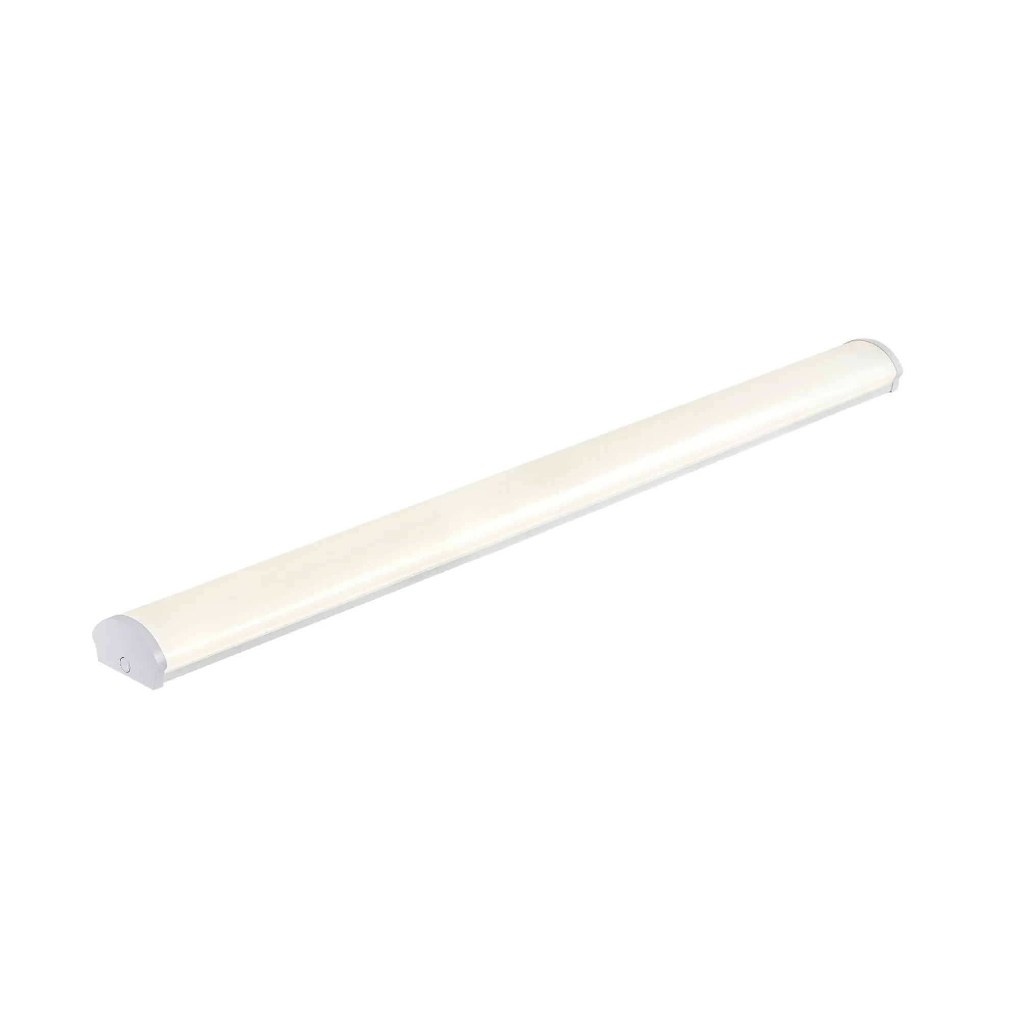 The LED Wrap-Around Light 2ft 4ft 8ft CCT and wattage selectable 3000K to 5000K 10000 lumen 120-277V 0-10V dimming emergency and sensor control ready