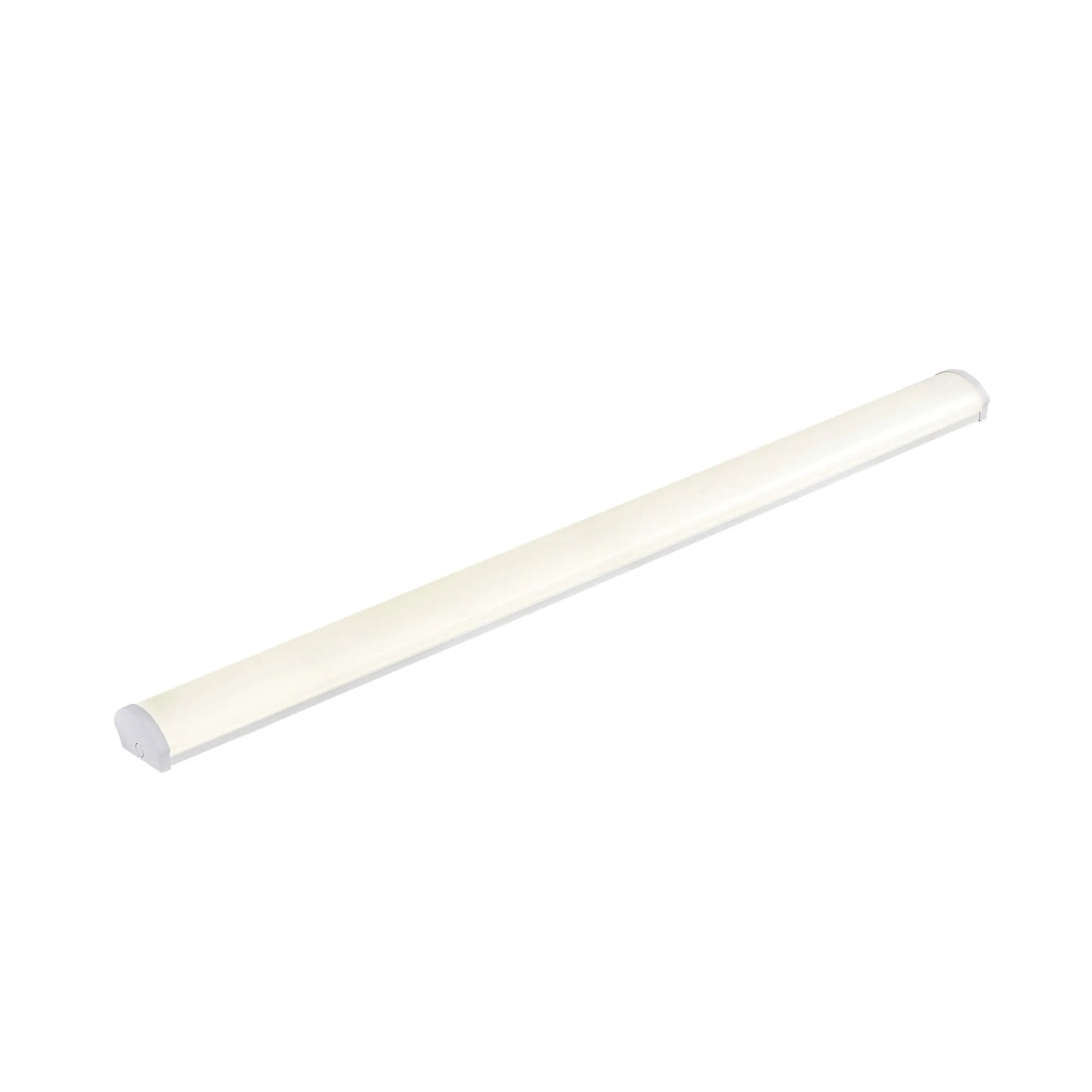 The LED Wrap-Around Light 2ft 4ft 8ft CCT and wattage selectable 3000K to 5000K 10000 lumen 120-277V 0-10V dimming emergency and sensor control ready