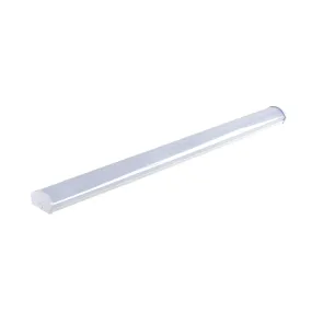 The LED Wrap-Around Light 2ft 4ft 8ft CCT and wattage selectable 3000K to 5000K 10000 lumen 120-277V 0-10V dimming emergency and sensor control ready