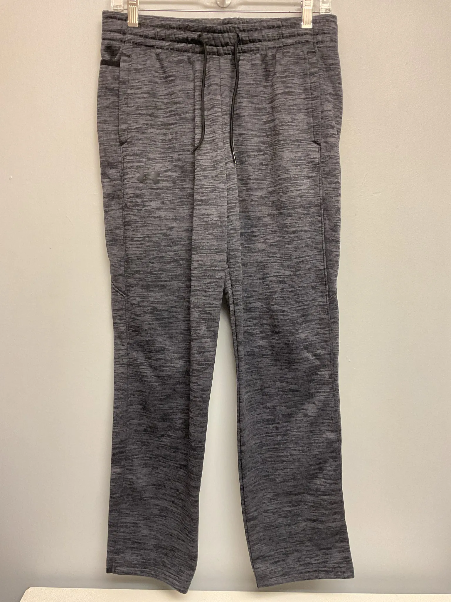 Under Armour Size 16 Gray Polyester Big Boys Sweat Pants