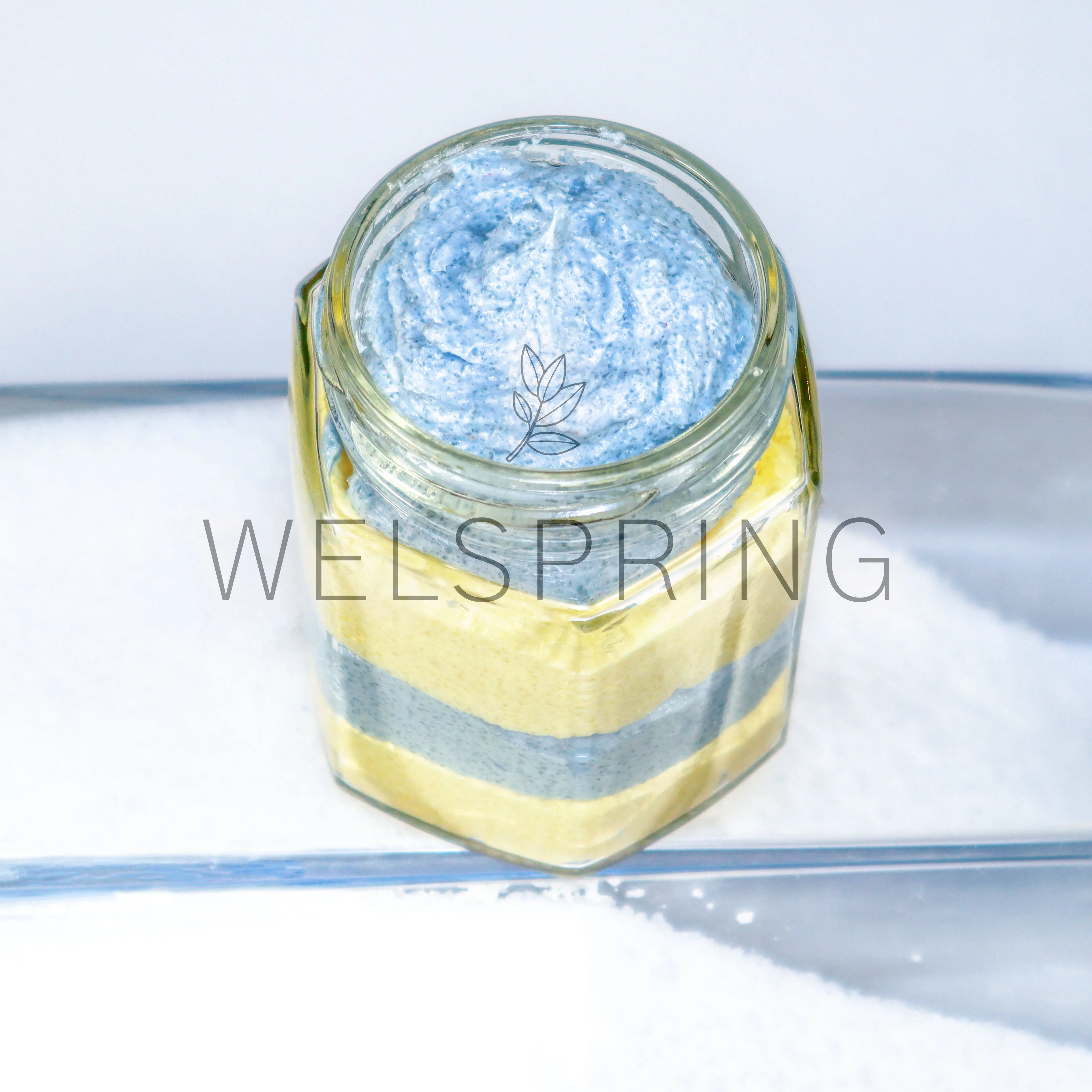 Vegan with Hemp Oil Foaming Sugar Scrub