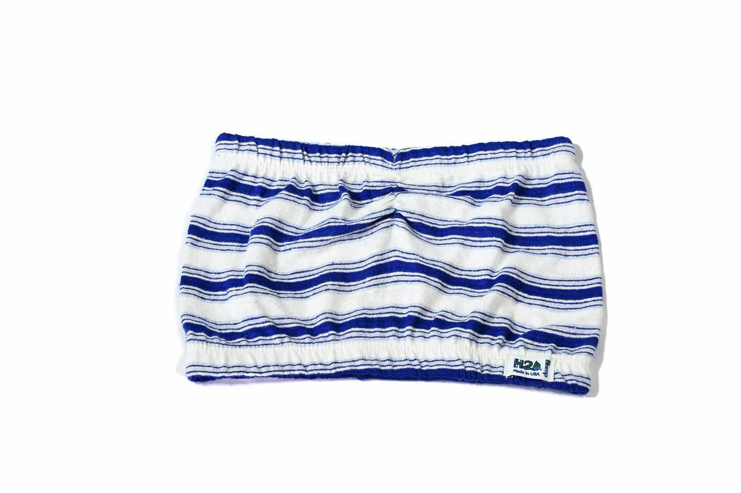 Women’s eco-friendly American made Hemp/organic cotton blend Striped Tube Crop Tops
